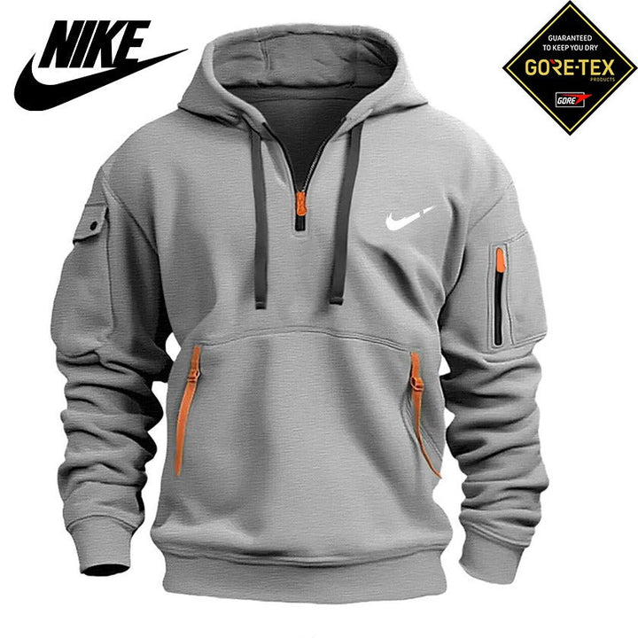 Sudadera con media cremallera para todo tipo de clima