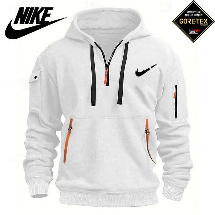 Sudadera con media cremallera para todo tipo de clima